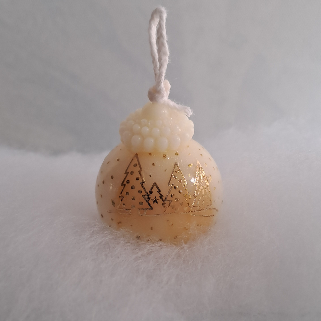 5 teilige kleine Weihnachtskugeln