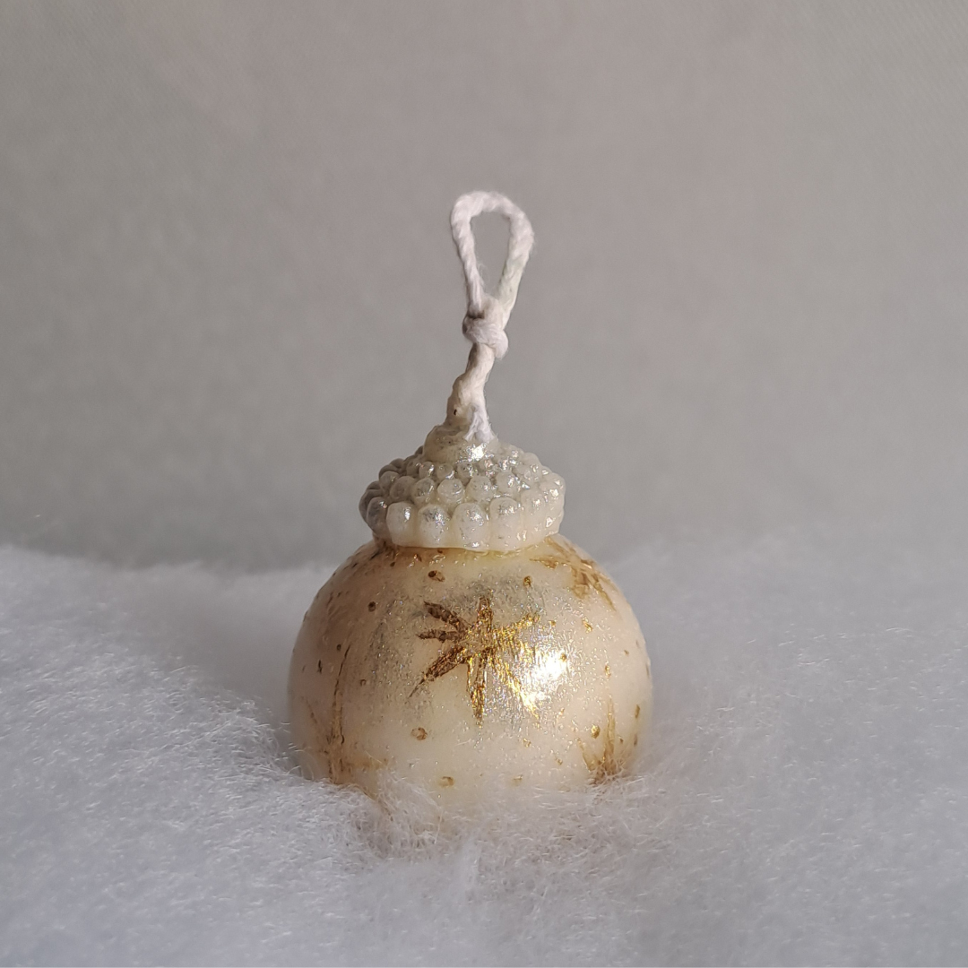 5 teilige kleine Weihnachtskugeln