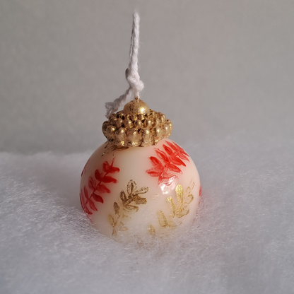 5 teilige kleine Weihnachtskugeln